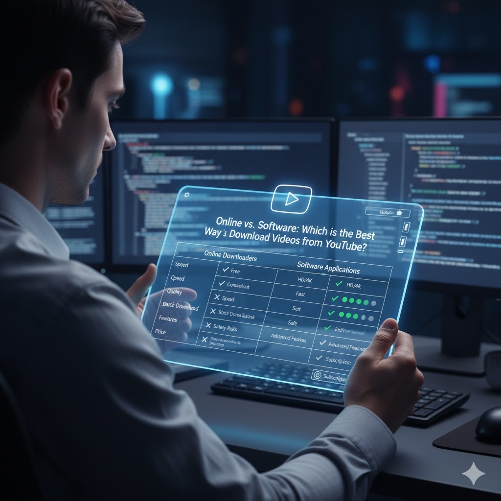 Online vs. Software: Which is the Best Way to Download Videos from YouTube?